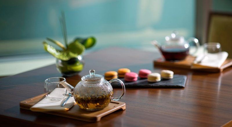 Damac Maison The Vogue 迪拜 外观 照片 Tea and sweets