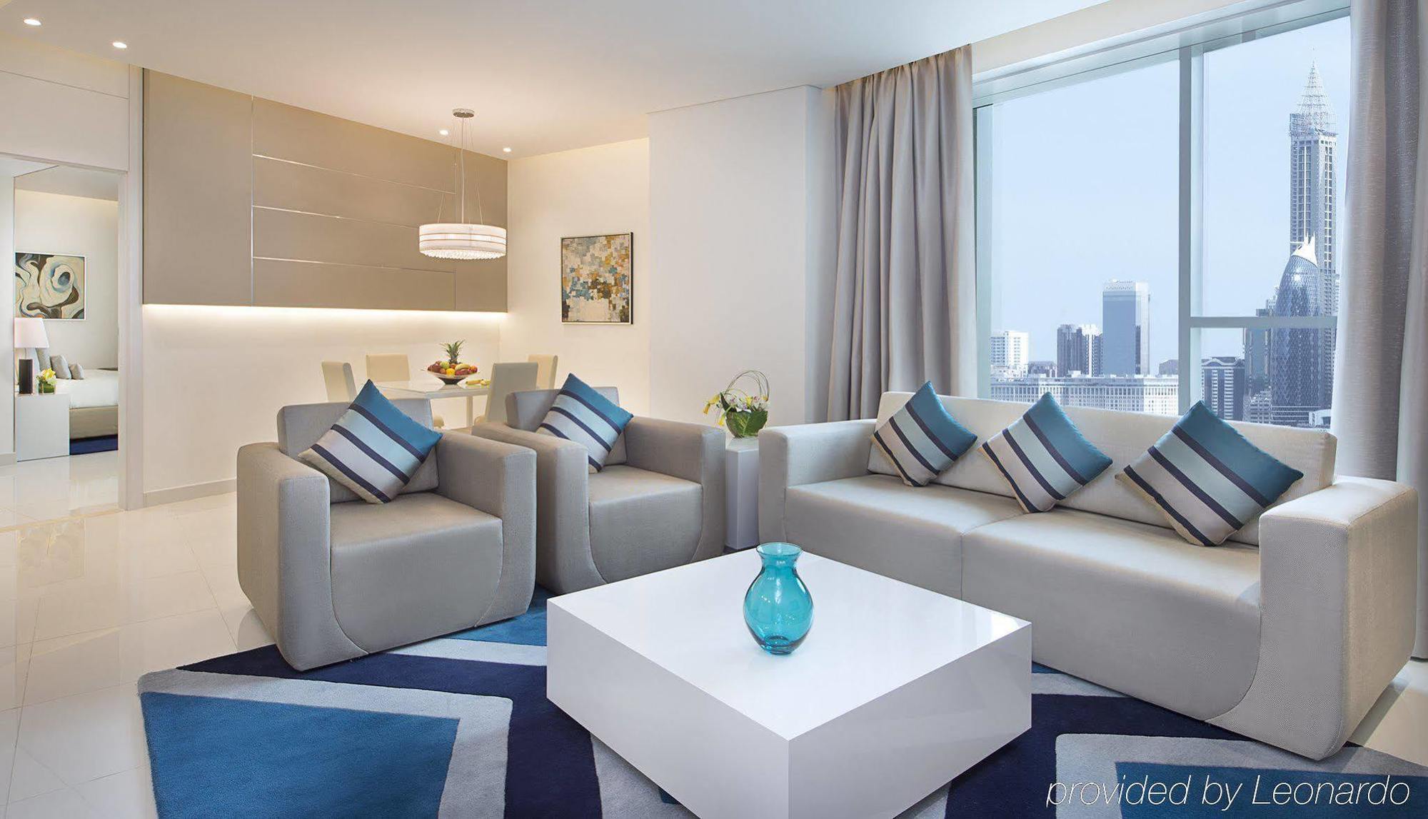 Damac Maison The Vogue 迪拜 外观 照片 A living room